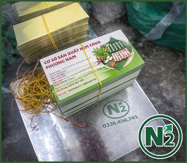 In danh thiếp nhà hàng
